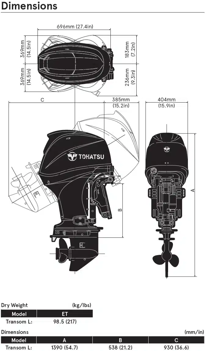 MFS60 Dimensions
